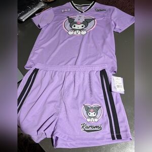 Kuromi Set XL Shirt And XXL Shorts Both NWT